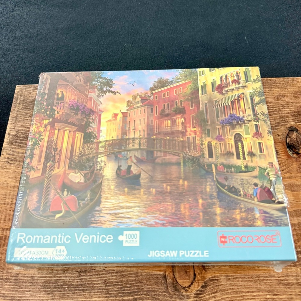 RocoRose Romantic Venice 1000‎ Piece Jigsaw Puzzle 88332 70x50cm New Sealed